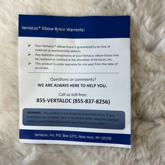 VertaLoc Hinged ROM Elbow Brace Support (VL301EB) Universal RIGHT HCPCS L3760 - Picture 4 of 10